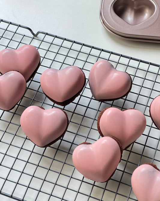 Chocolate Heart Madeleine (set of 4)