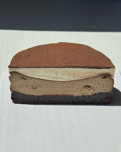 Basque Cheesecake Brownie (Peanut Butter, Hazelnut, Pistachio, Tiramisu)