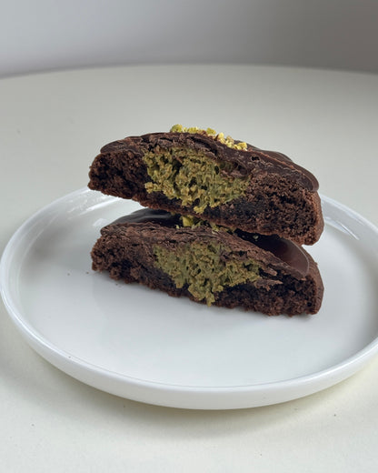 Chocolate pistachio crunch cookie